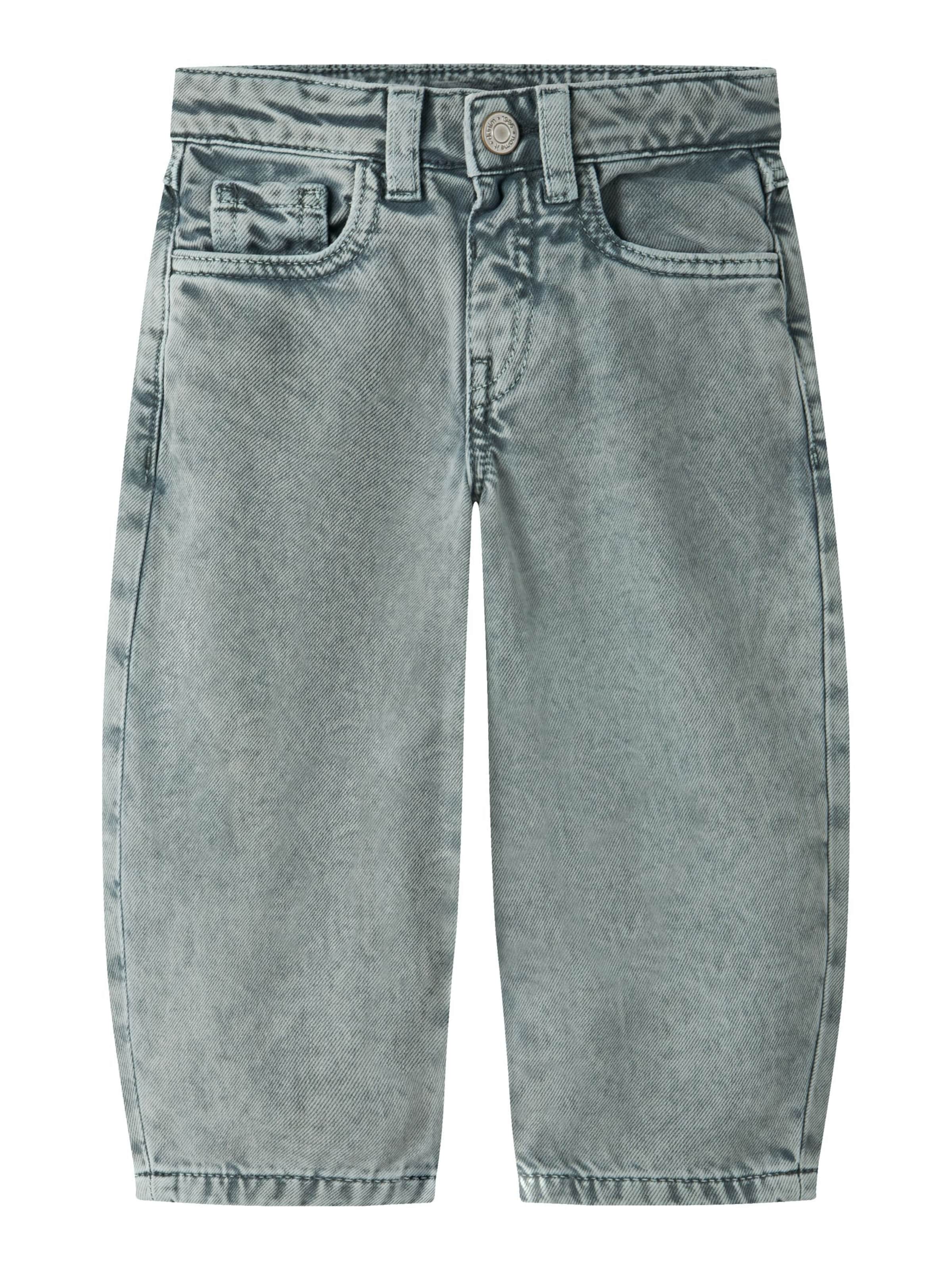 Barrel Jeans di NAME IT in verde: frontale