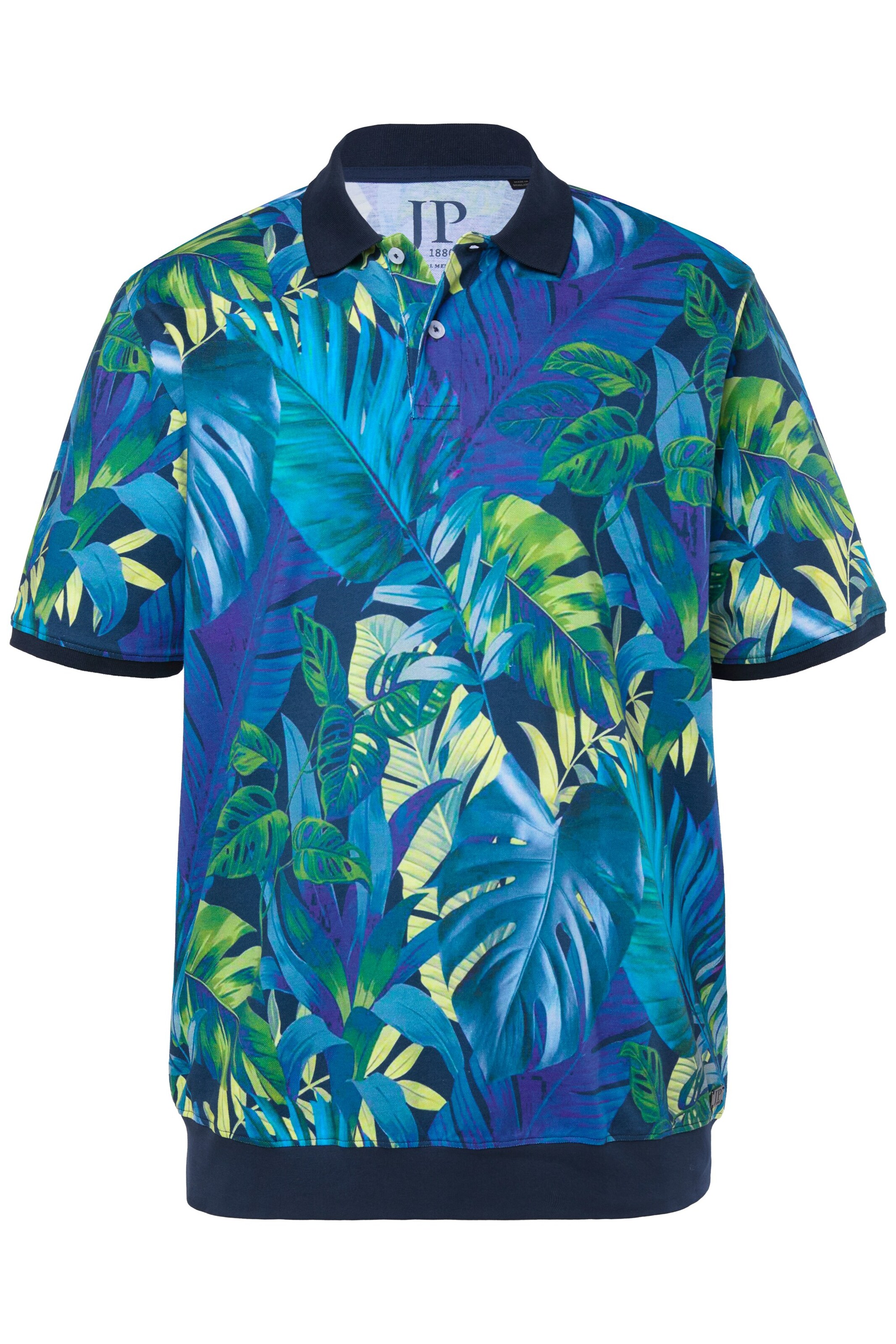 JP1880 Shirt in Blauw: voorkant