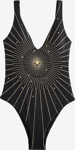 Rockett St George Kolmio Uimapuku värissä musta: etupuoli