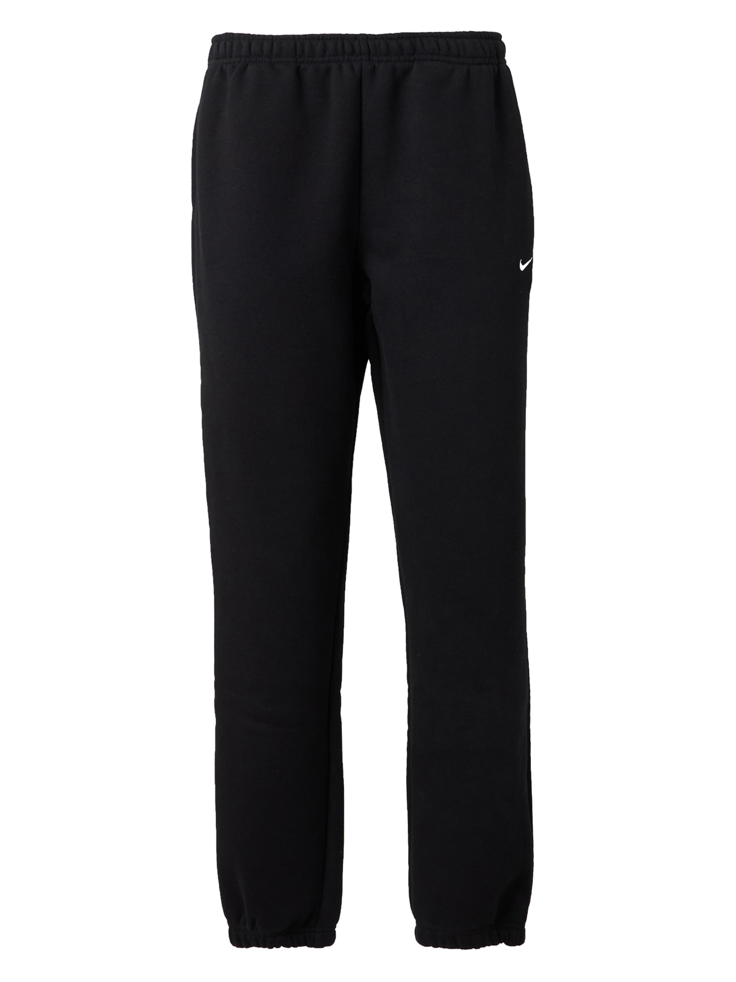 Nike SportswearTapered Hlače - crna boja: prednji dio