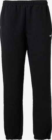 Nike SportswearTapered Hlače - crna boja: prednji dio