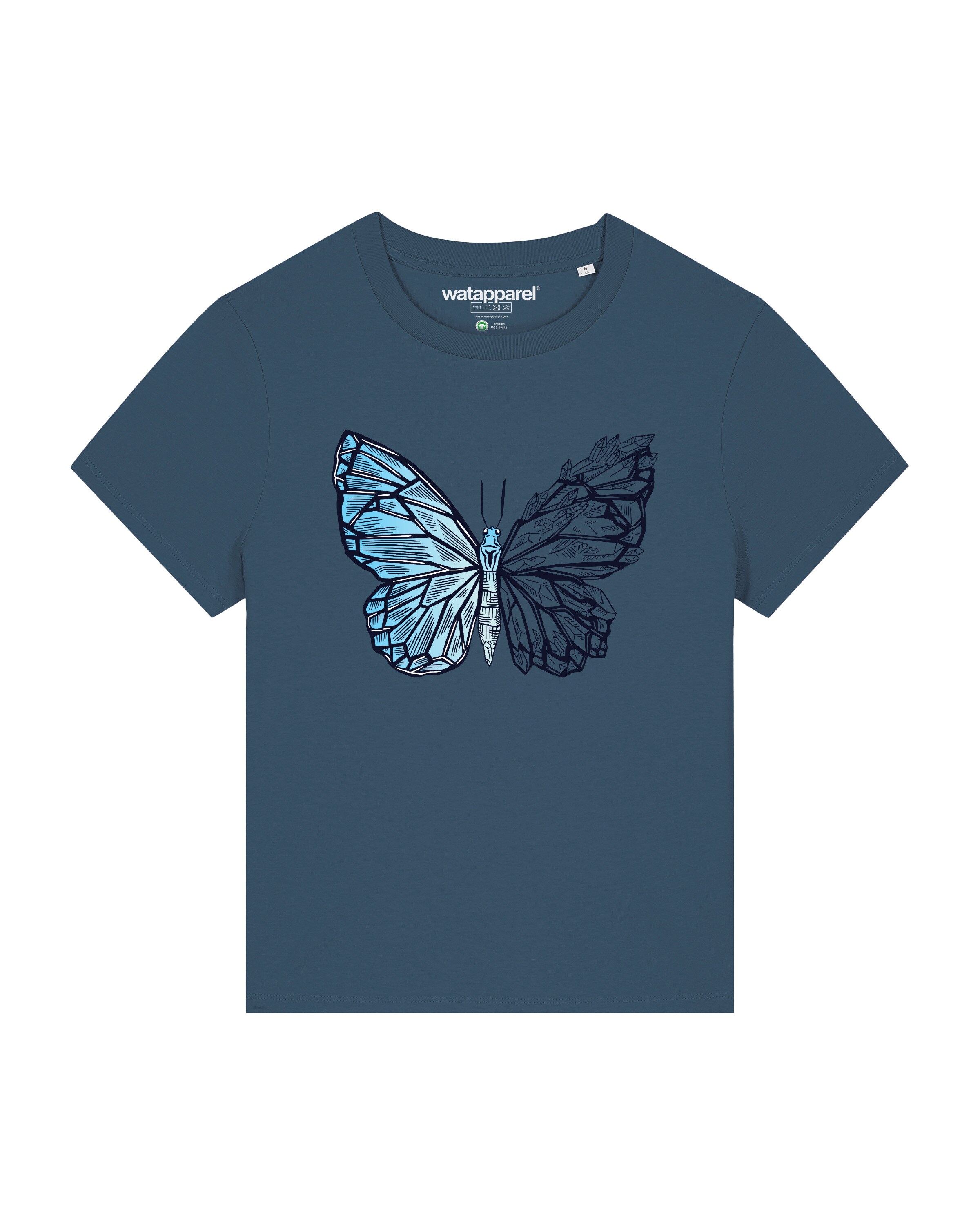 Watapparel Shirt in Blauw: voorkant