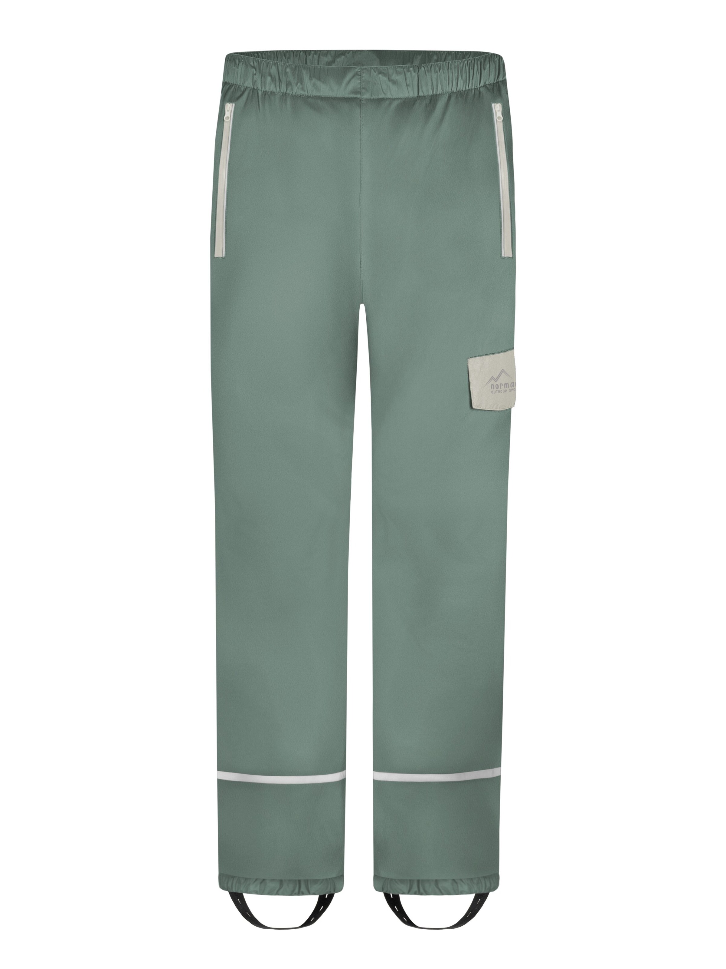 Regular Pantalon fonctionnel normani en vert : devant