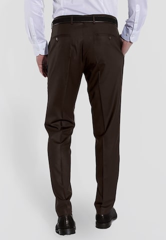 Steffen Klein Slim fit Suit in Brown