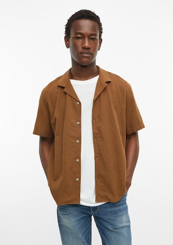 Coupe regular Chemise s.Oliver en marron : devant