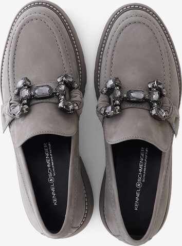 Kennel & Schmenger Classic Flats 'PRINT' in Grey