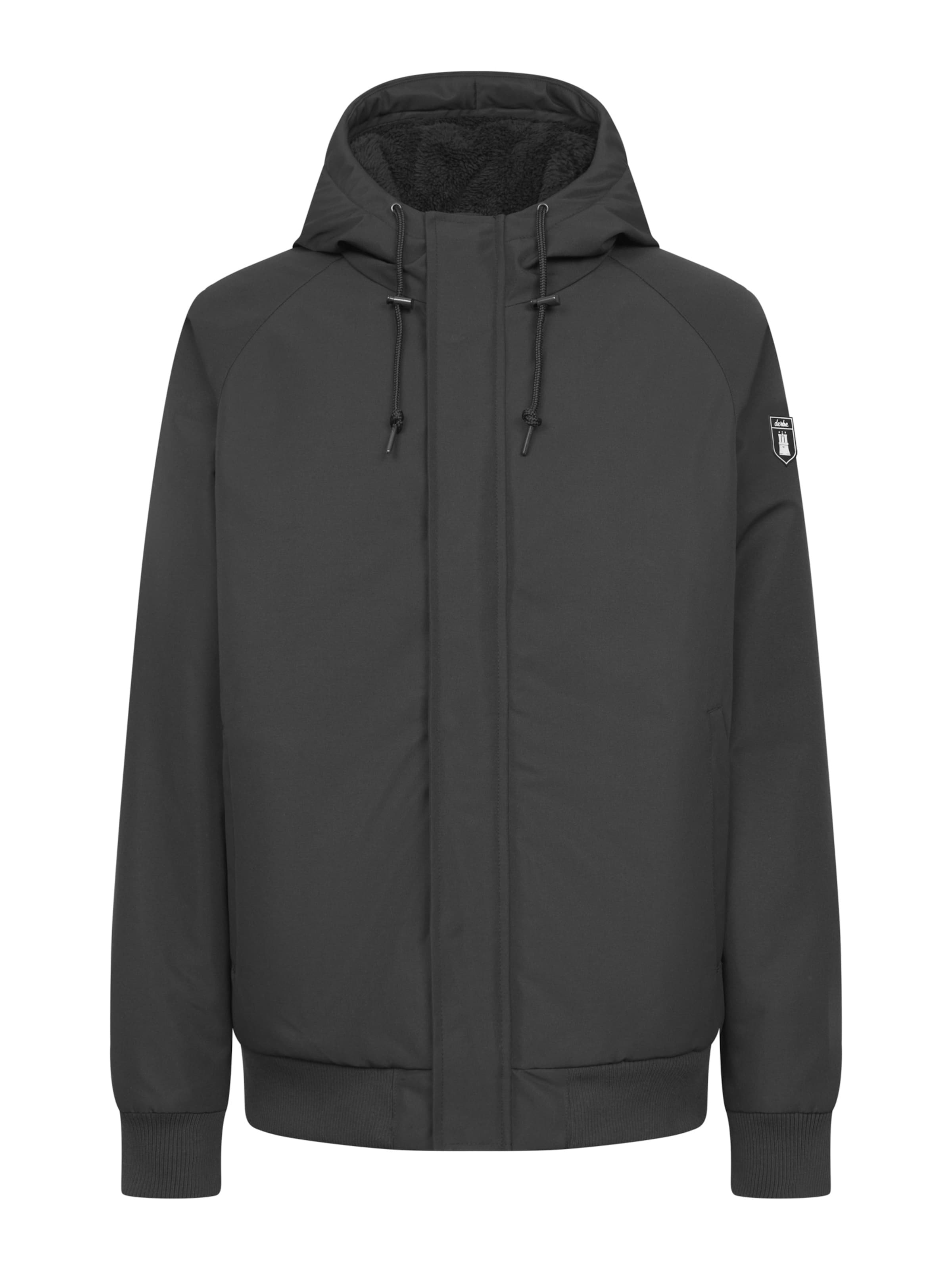 Derbe Winter jacket 'Festholm' in Black: front