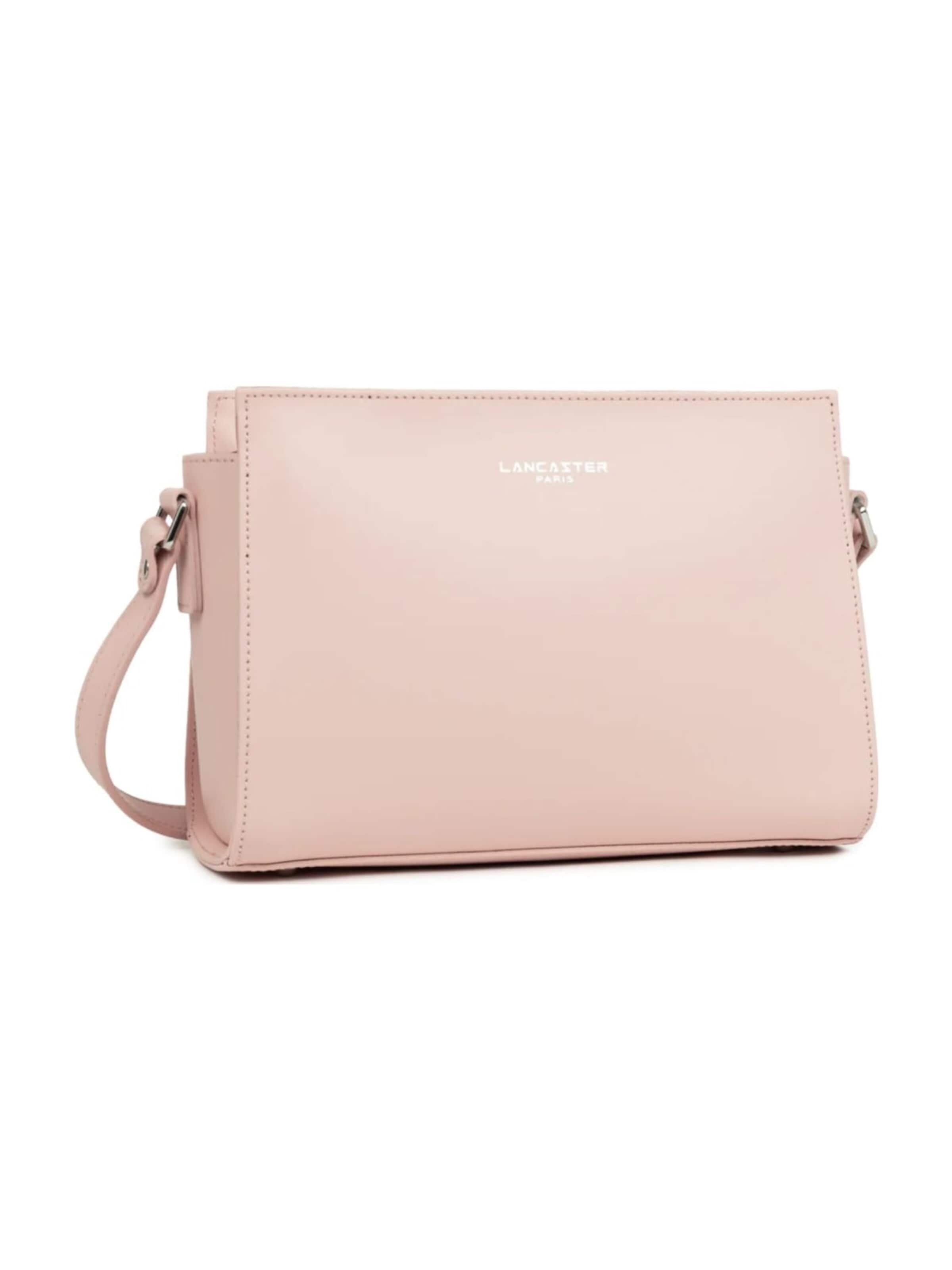 LANCASTER Paris - Bolso de hombro 'Lancaster Sac trotteur Zippée S Smooth Poudre' en rosa