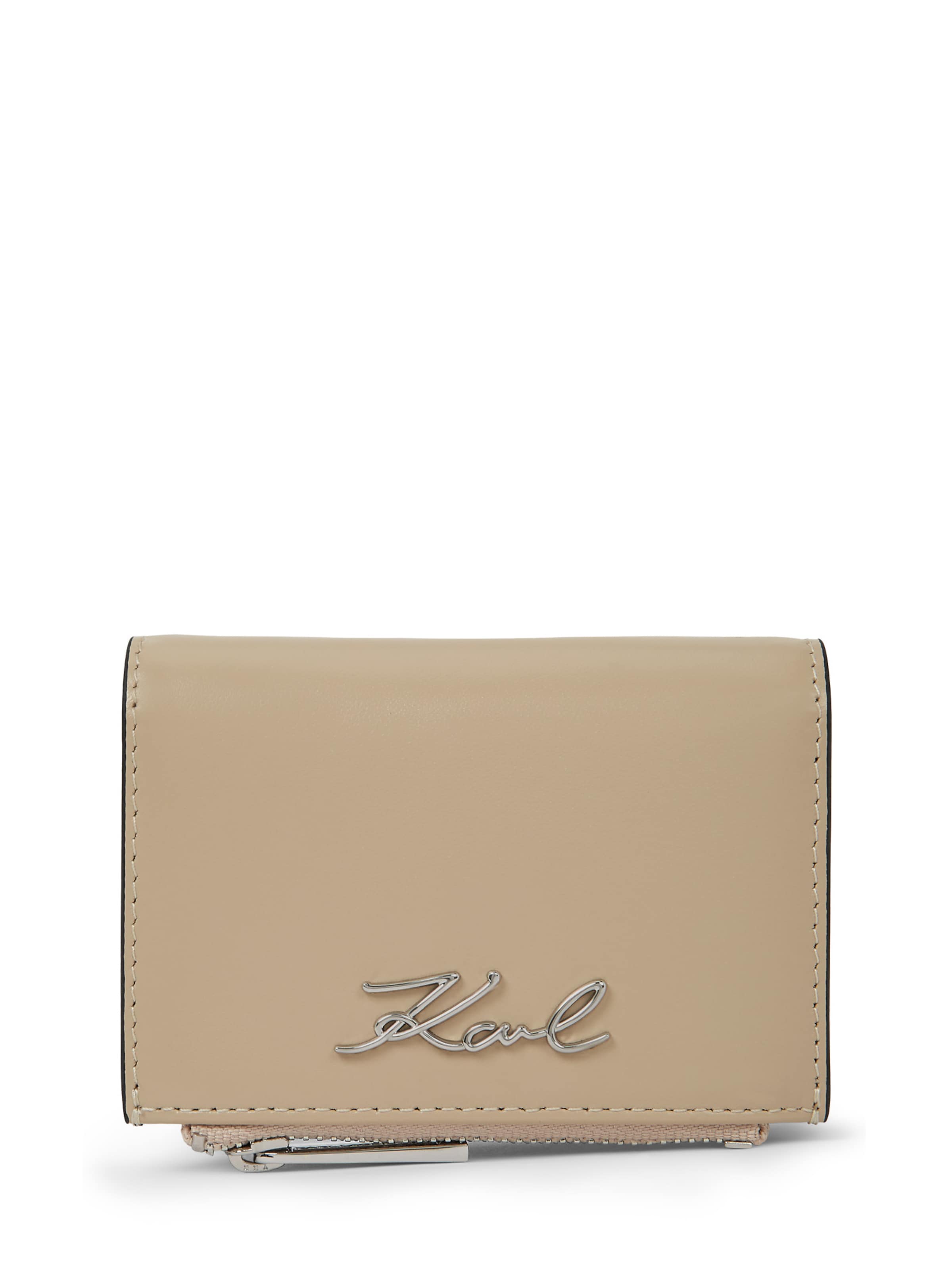 Karl Lagerfeld - Cartera en beige: frente