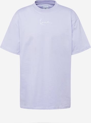 T-Shirt Karl Kani en violet : devant