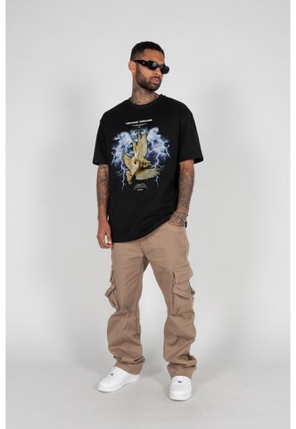 MJ Gonzales T-Shirt 'Vintage Dreams' in Schwarz