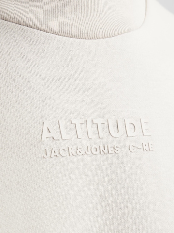 JACK & JONES T-Shirt 'ALTITUDE' in Beige