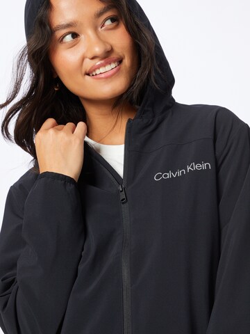 Calvin Klein Sport Übergangsjacke in Schwarz