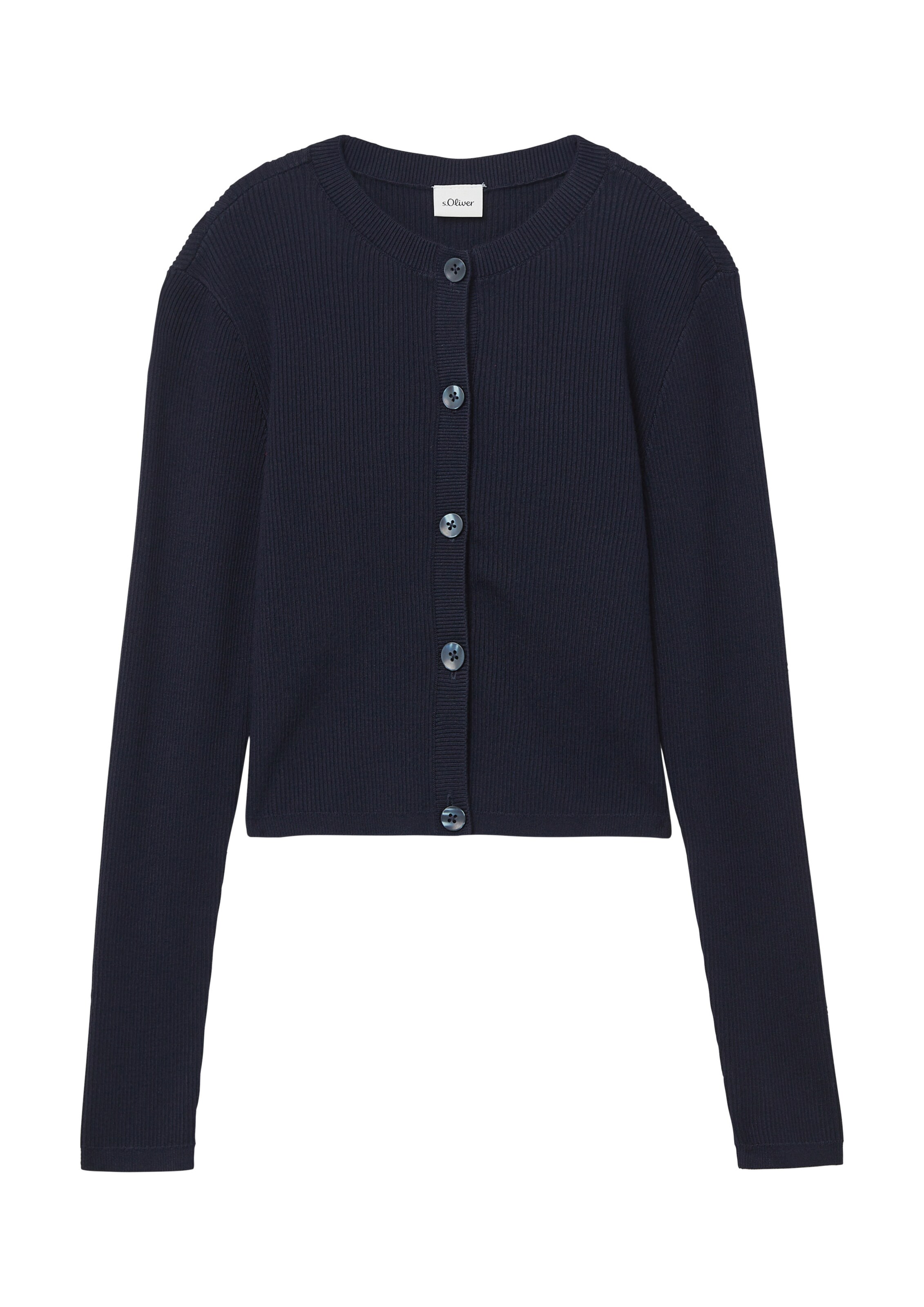 s.Oliver Strickjacke in Blau: Vorderseite