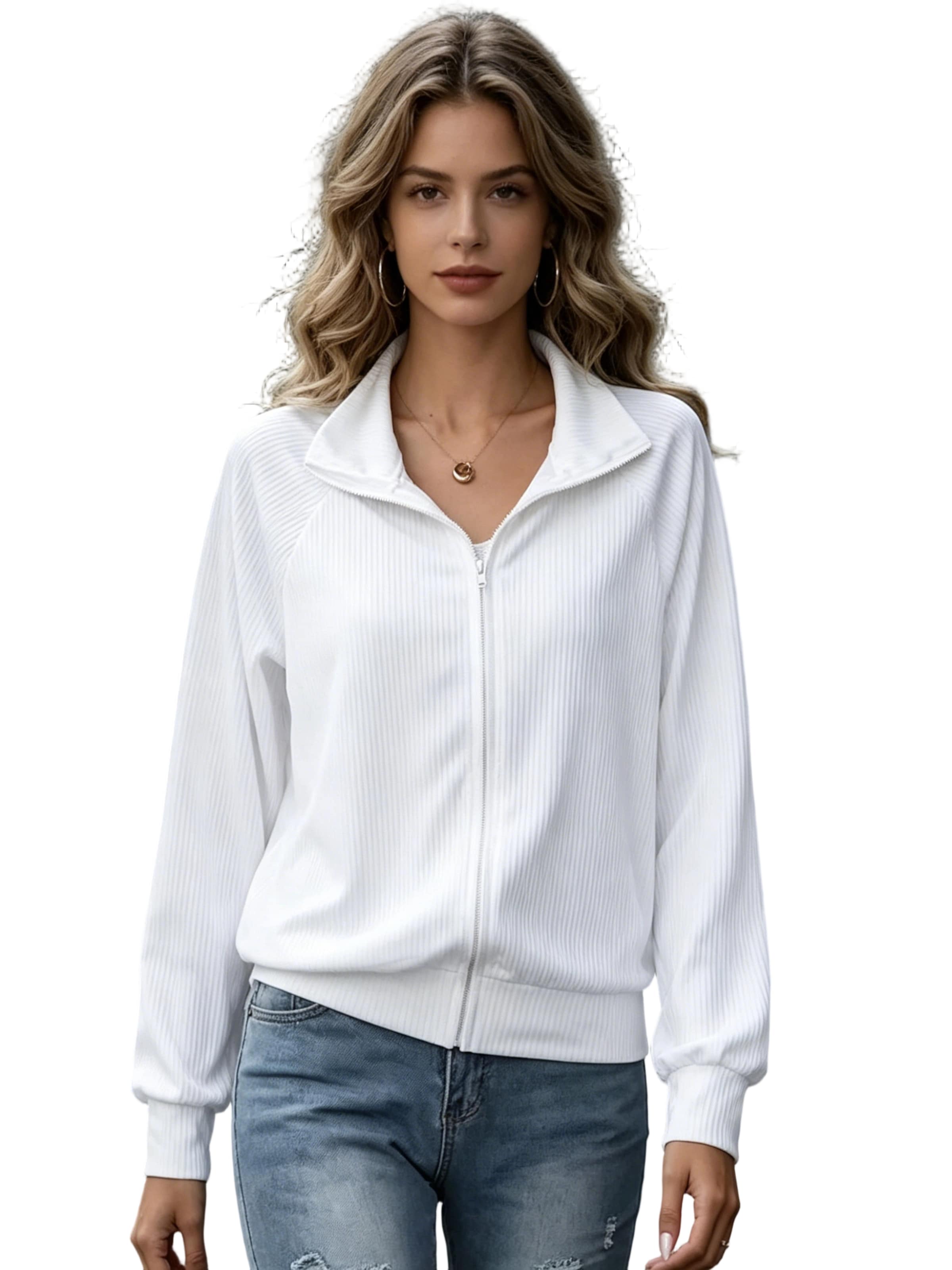 Yesfashion Bluse‌‌‌ in Weiß: Vorderseite