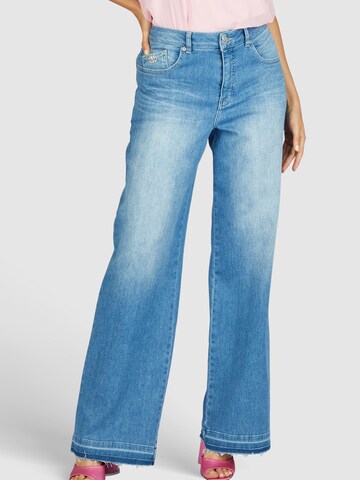MARC AUREL Wide Leg Jeans in Blau: predná strana