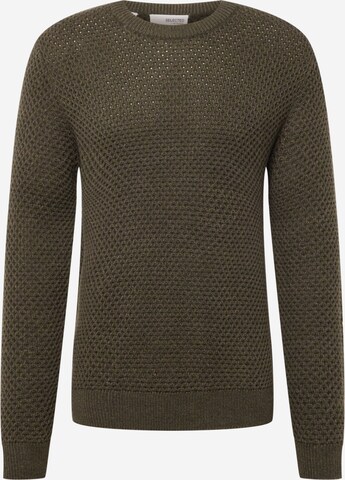 SELECTED HOMME Pullover 'AVIAN' in Grün: predná strana