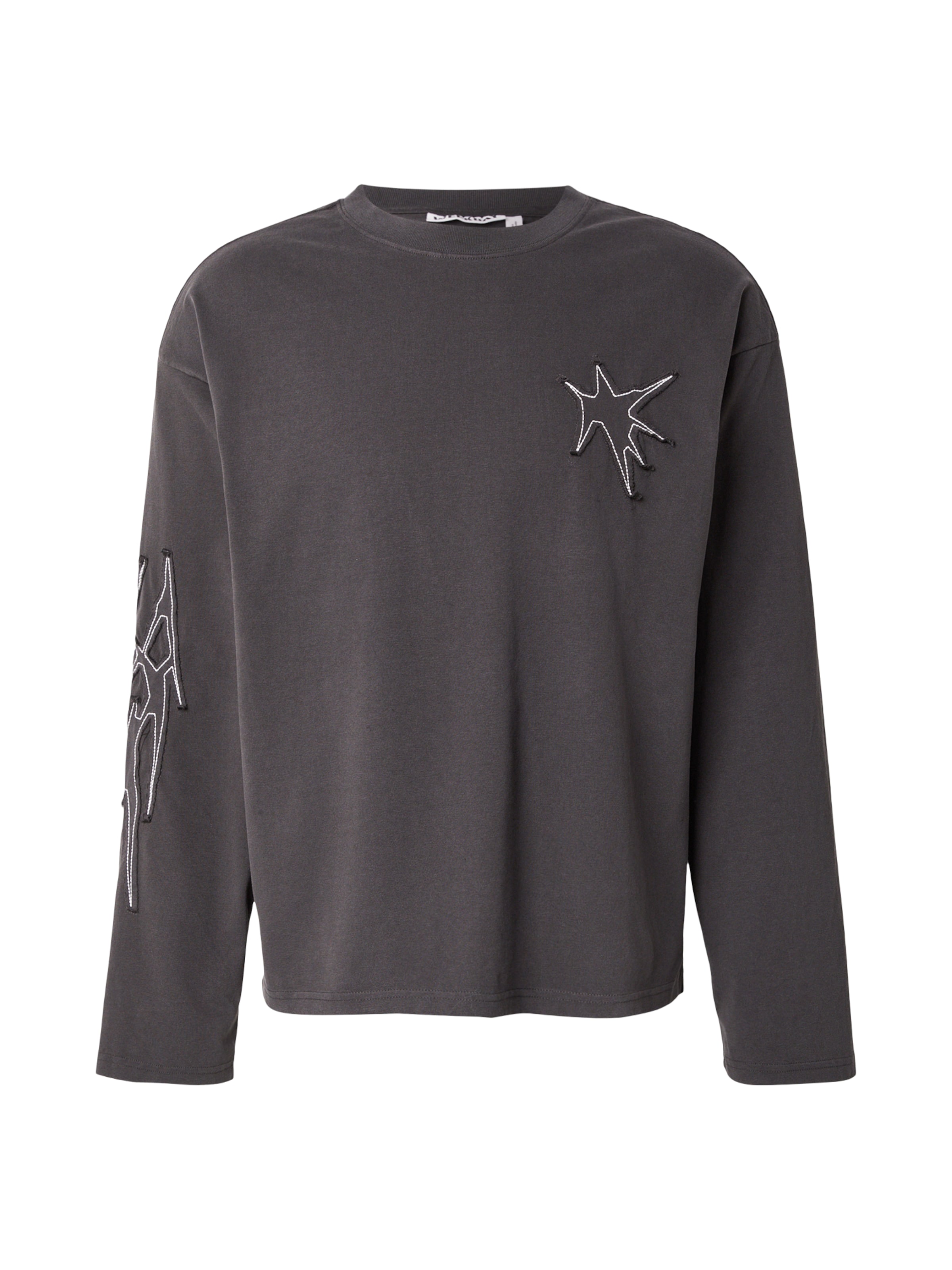 Maglietta WEEKDAY di colore grigio scuro, Visualizzazione prodotti