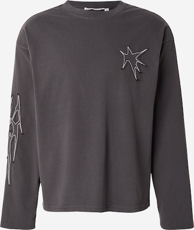 Marškinėliai iš WEEKDAY, spalva – tamsiai pilka, Prekių apžvalga