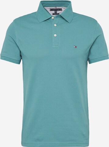 TOMMY HILFIGER Poloshirt 'Core 1985' in Grün: predná strana