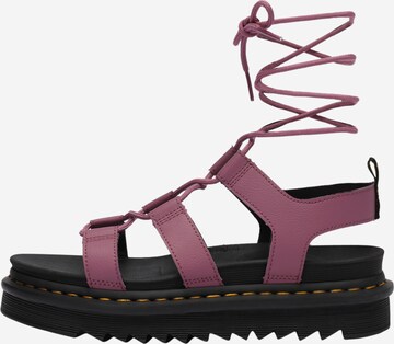 Dr. Martens Sandále 'Nartilla' - fialová