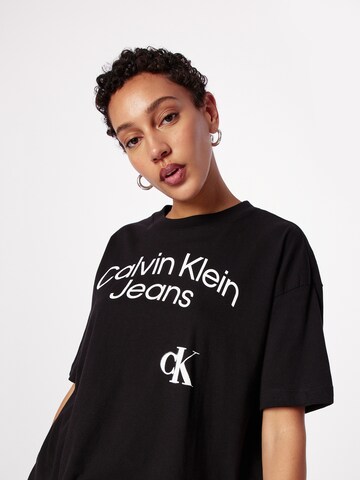 Calvin Klein Jeans Koszulka w kolorze czarny