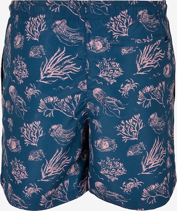 Urban Classics Zwemshorts in Blauw