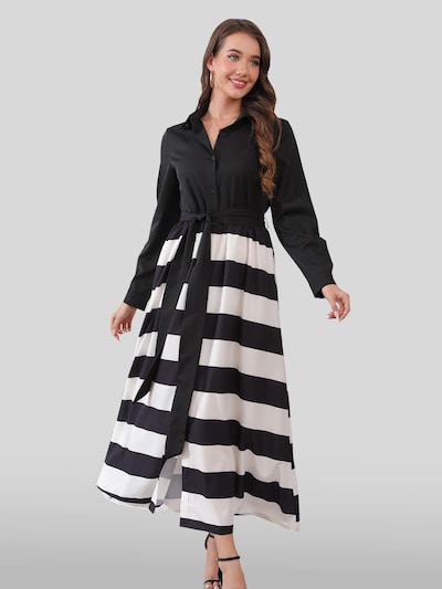 Abito camicia LapaPlus di colore nero, Visualizzazione prodotti