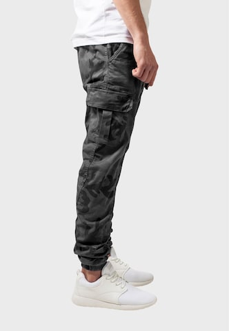 Urban Classics Tapered Cargo trousers ' Camo Cargo Jogging Pants ' in Mixed colours