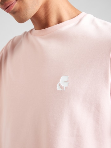 Maglietta di Karl Lagerfeld in rosa