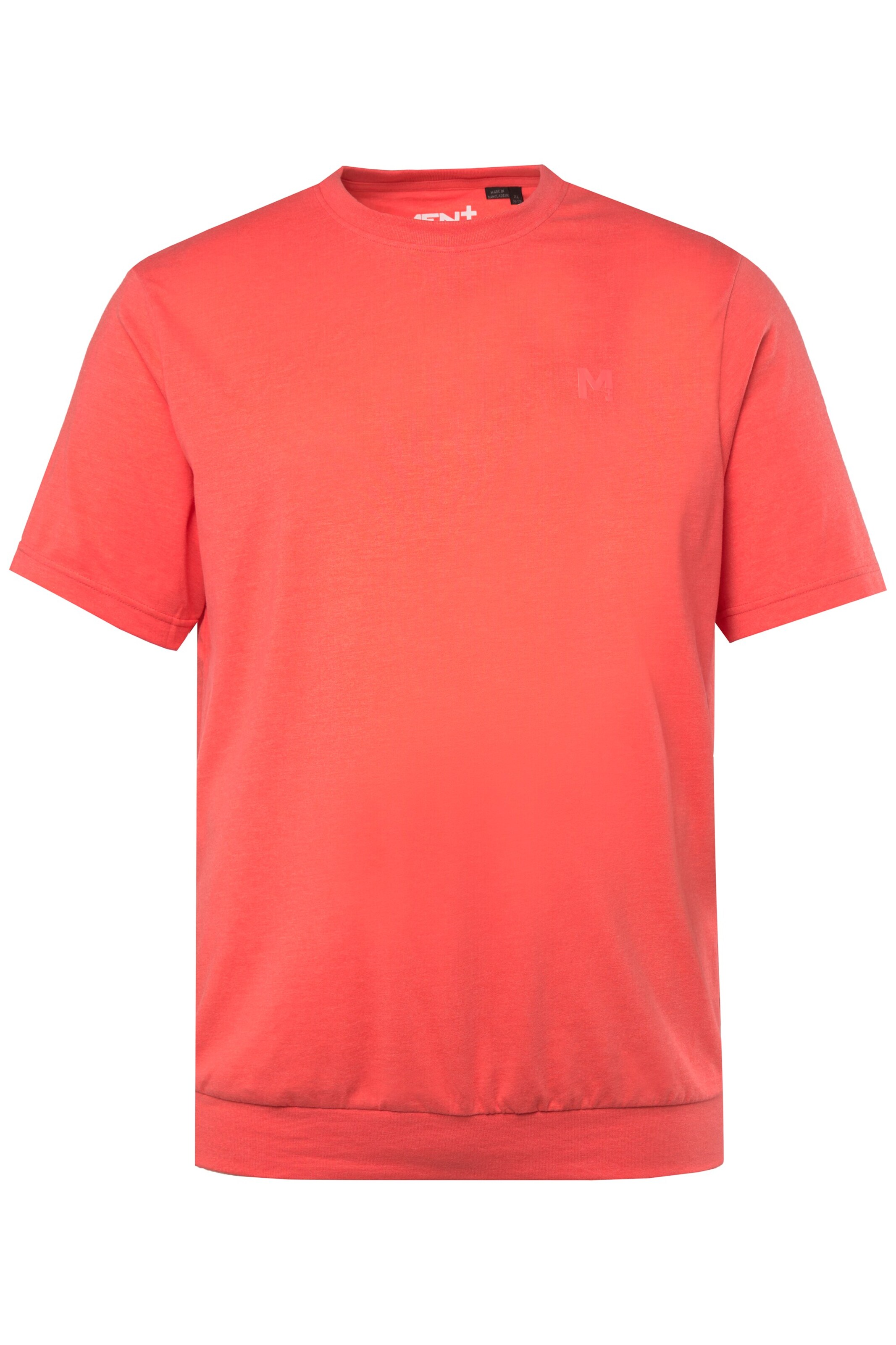 Men Plus T-Shirt in Orange: Vorderseite