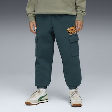 PUMA Regular Sports trousers 'MID90s' in Green: front