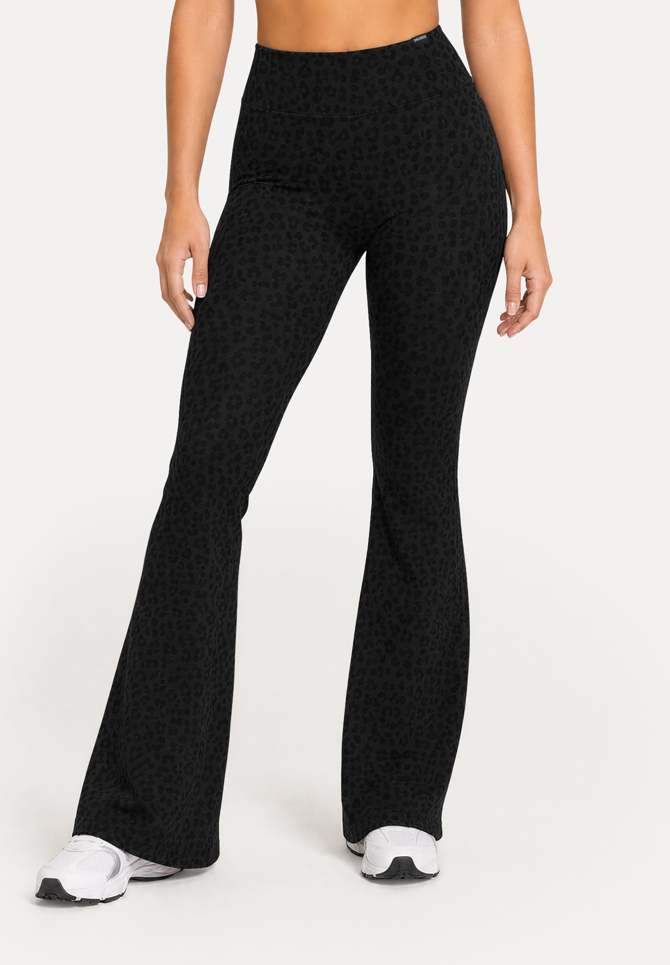 Coupe slim Leggings ' Lithara ' Smilodox en noir