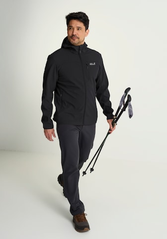 JACK WOLFSKIN Флисовая куртка в Черный