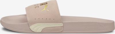PUMA Beach & Pool Shoes in Gold / Dusky pink, Item view