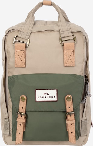 Doughnut Rucksack 'Macaroon Jungle' in Beige: Vorderseite