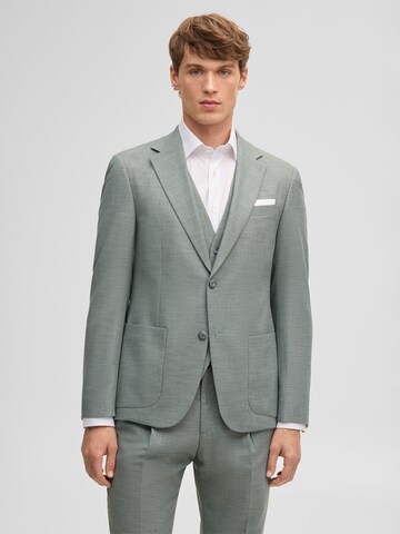 STRELLSON Slim fit Business blazer ' Arndt ' in Green: front