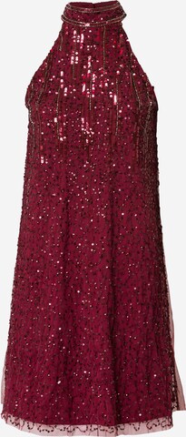 Lipsy Cocktail Dress 'OXBLOOD SEQ HLT SWIN' in Red: front