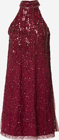 Robe de cocktail 'OXBLOOD SEQ HLT SWIN' Lipsy en rouge : devant