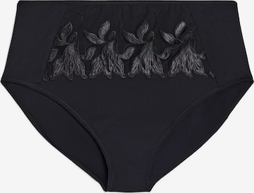 juoda Devoted by Zizzi Moteriškos kelnaitės 'Lani': priekis