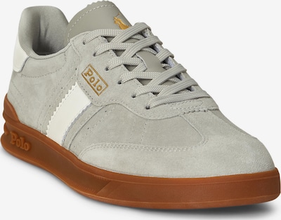 Polo Ralph Lauren Matalavartiset tennarit 'HTR AERA' koossa 36 värissä taupe / valkoinen, Tuotenäkymä
