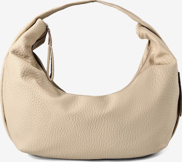 TOM TAILOR DENIM Schoudertas 'Alonda' in Beige: voorkant