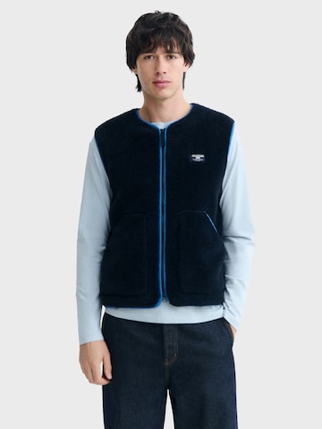 Thinking MU - Colete 'TROY' em azul: frente