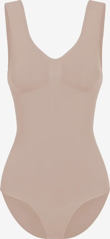 Body modelant 'Tank Bodysuit Sculpting Shapewear mit Slip' cfab (formerly creamy fabrics) en beige : devant