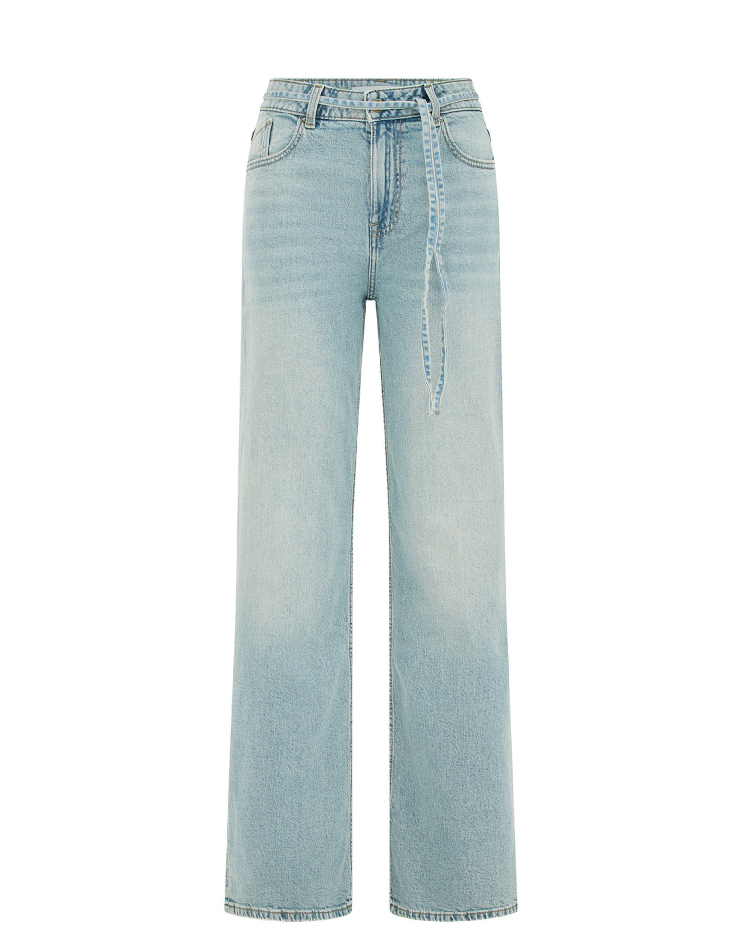 Wide leg Jeans di WE Fashion in blu: frontale