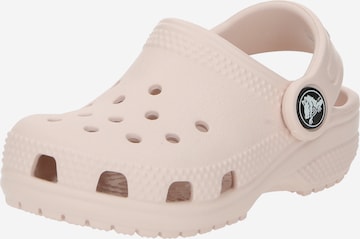 Crocs Open shoes 'Classic' in Pink: front