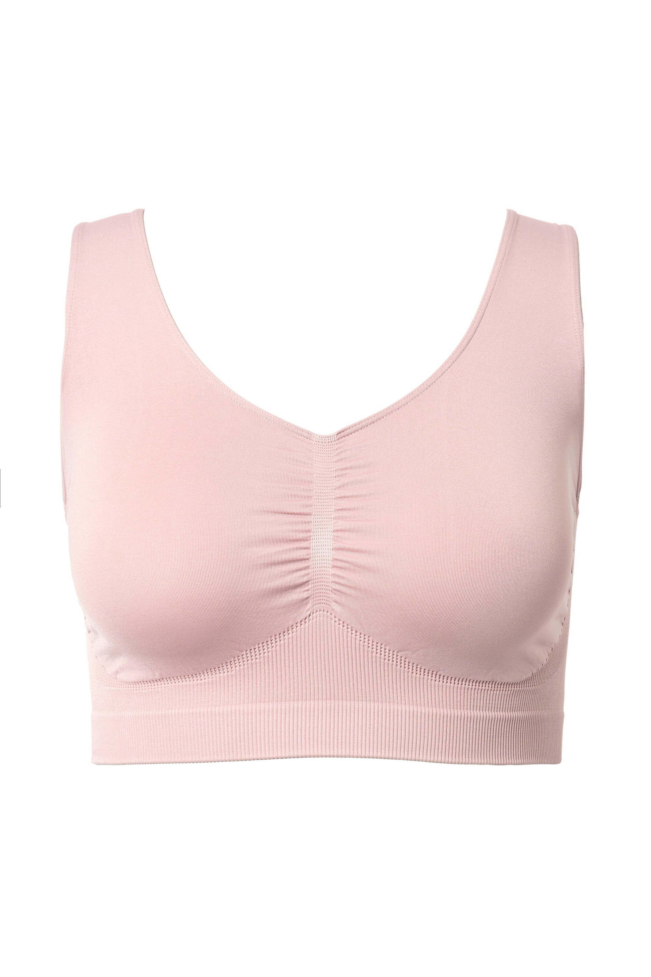 Ulla Popken Bustier BH in Pink: Vorderseite