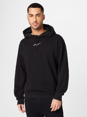 HUGO Red Sweatshirt 'Dalegre' in Black: front