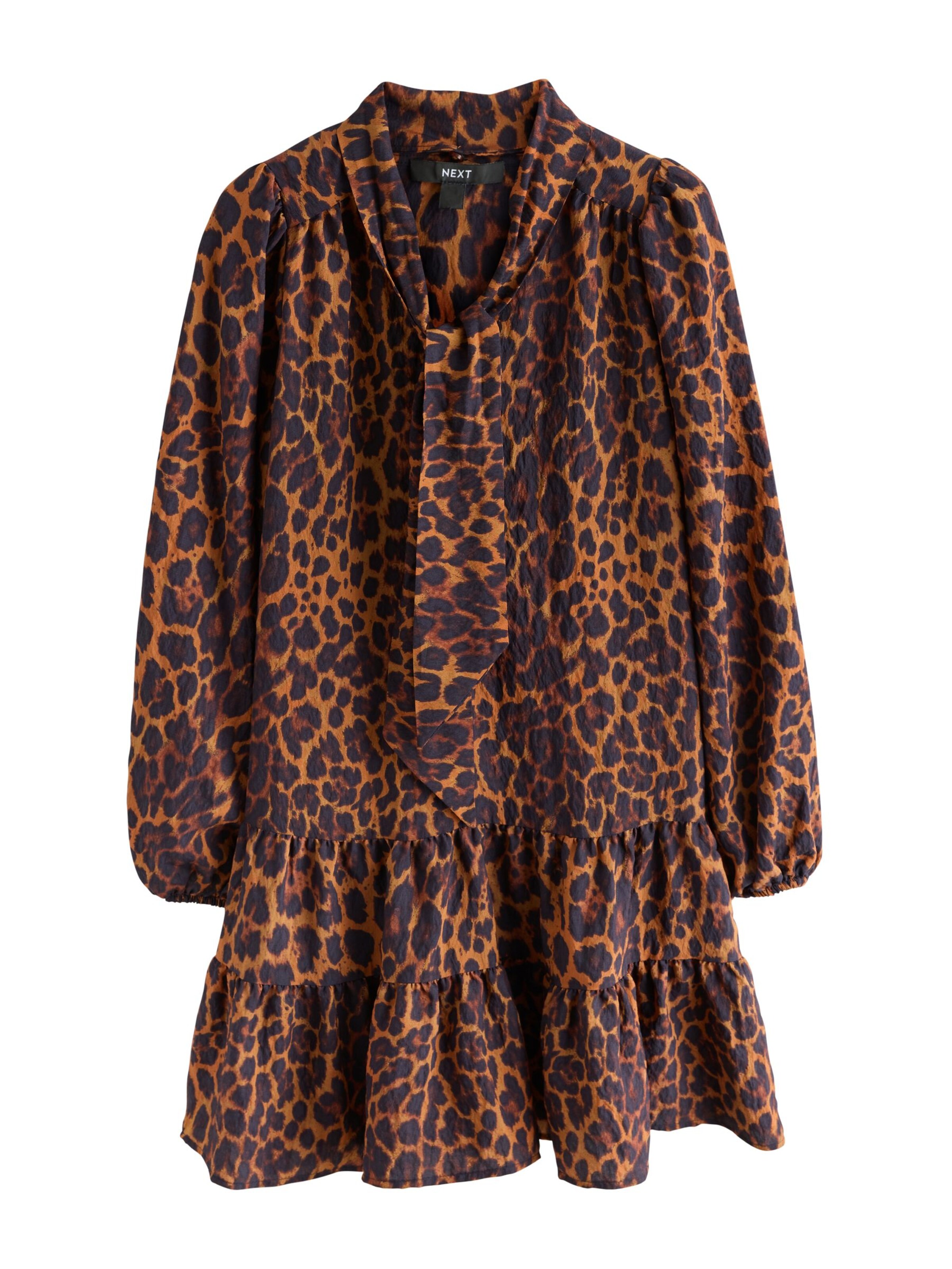 Next Dress in 38 in Brown / Umbra / Black, Item view