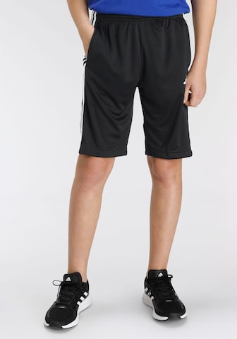 ADIDAS SPORTSWEAR Normalny krój Spodnie sportowe 'Train Essentials Aeroready 3-Stripes -Fit' w kolorze czarny: przód
